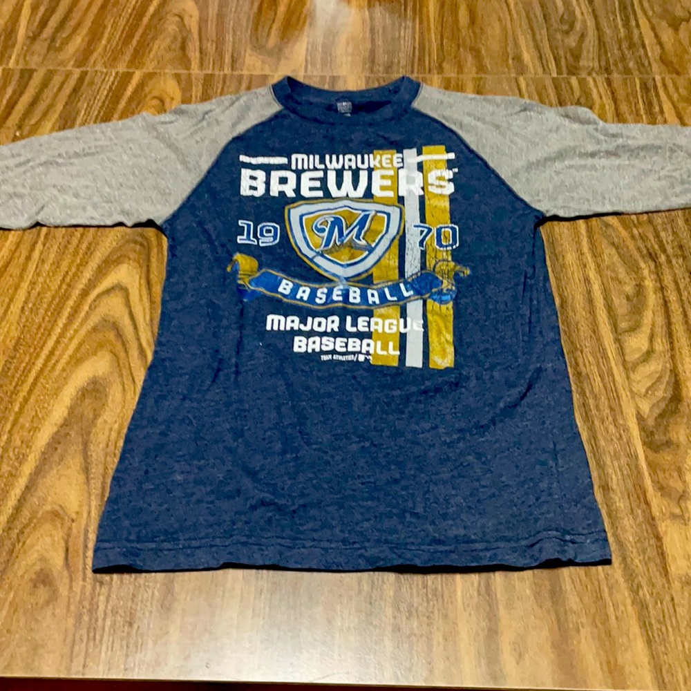 Milwaukee Brewers baseball 1970 baseball T-shirt